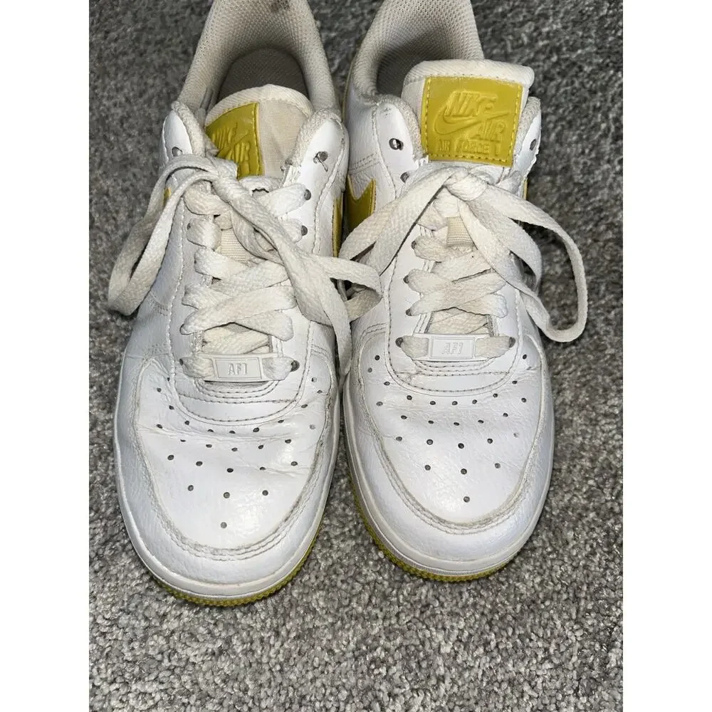 Nike Womens Air‎ Force 1 Low 'Bright Citron' AH0287-103 2018 Womens Size 6
